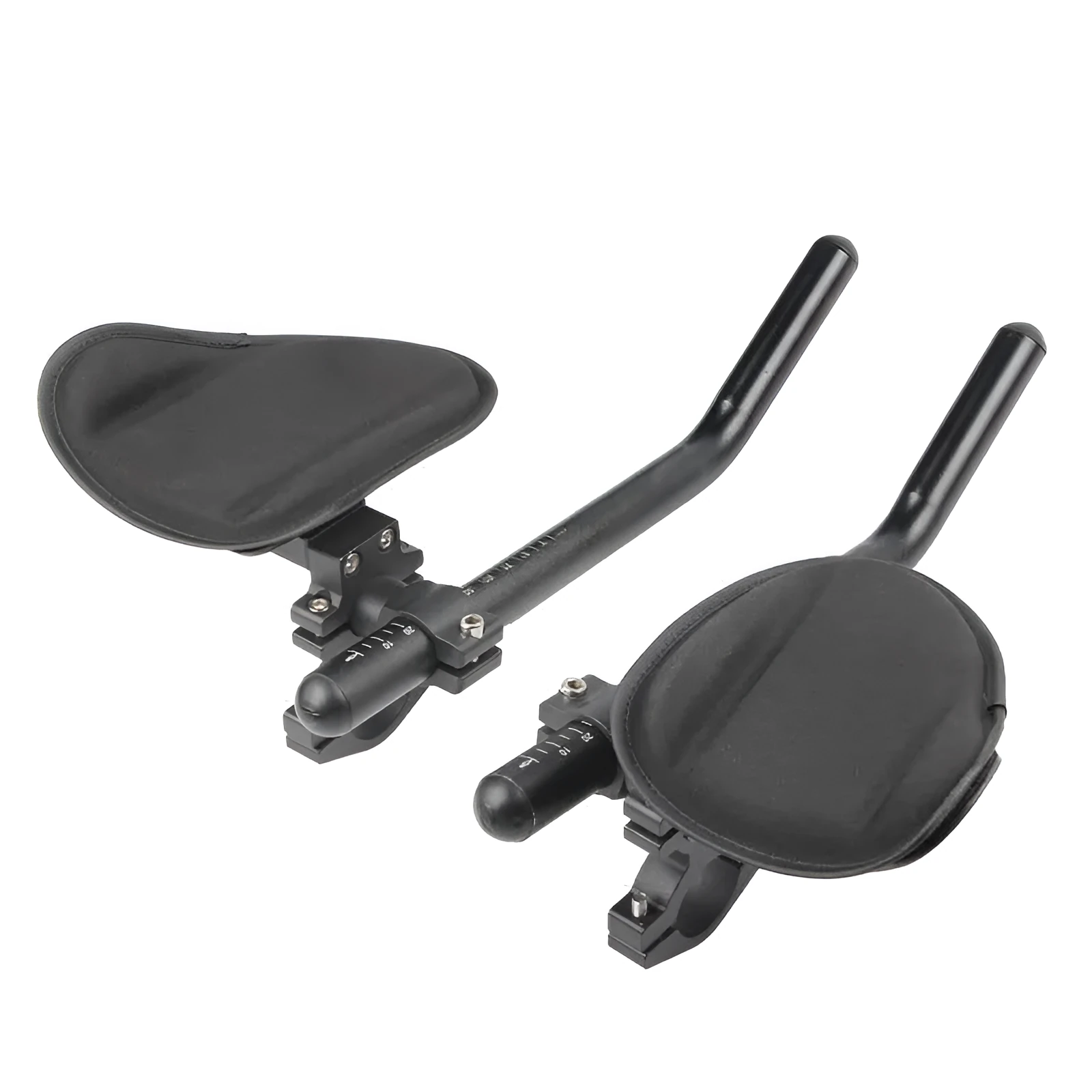 Long distance aluminium alloy handlebars for road bicycle with round handle installation