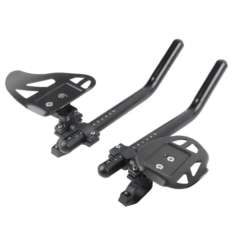 Long distance aluminium alloy handlebars for road bicycle with round handle installation