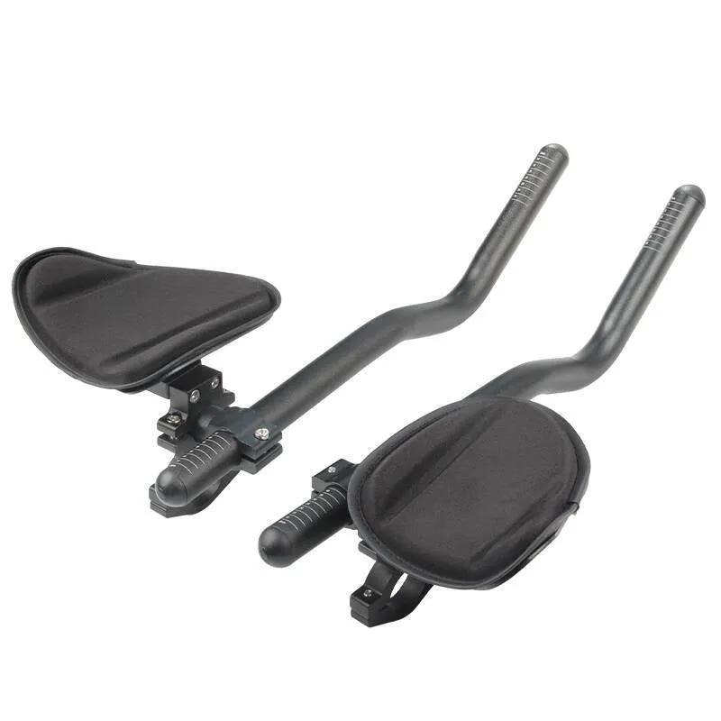 Long distance aluminium alloy handlebars for road bicycle with round handle installation