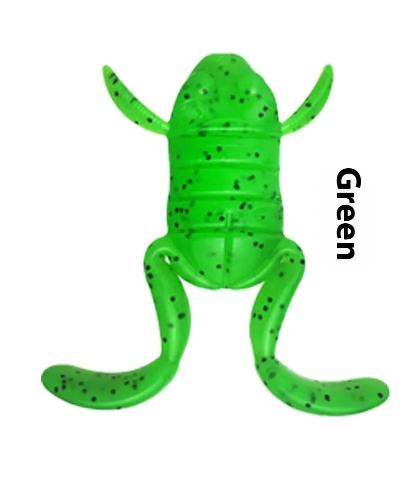 Thunder Frog leg-pedaling frog lure in surface fishing bait colours 5g and 10g sizes