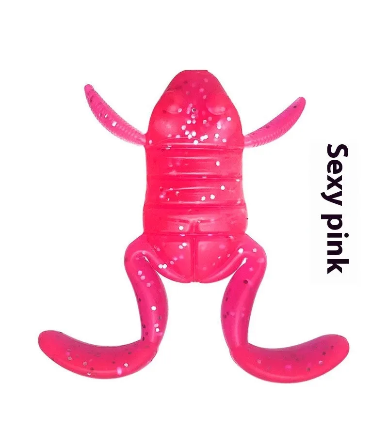 Thunder Frog leg-pedaling frog lure in surface fishing bait colours 5g and 10g sizes