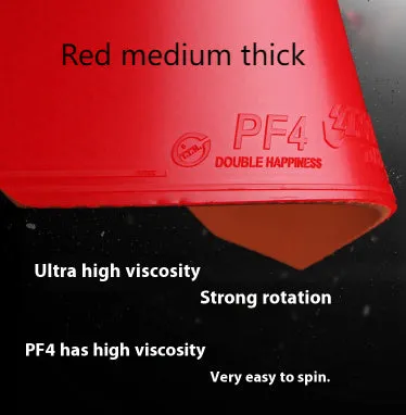 Fast Attack Classic-50 table tennis racket in red and black with anti-rubber surface.