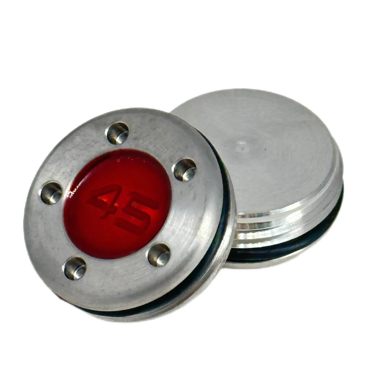 Alloy golf push rod screw weight accessory in red, 5g to 45g options