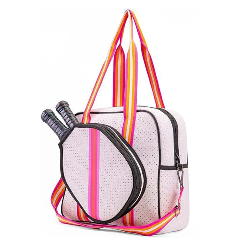 Training sports bag with wet dry separation in neoprene oak, free size, black