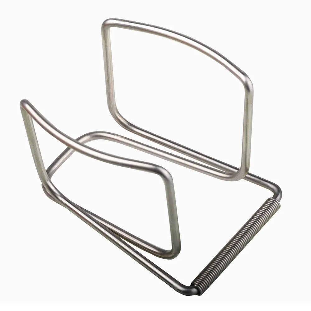 Golf ball clip set in silver and black, size 6.5x5x4.5cm, for outdoor sports