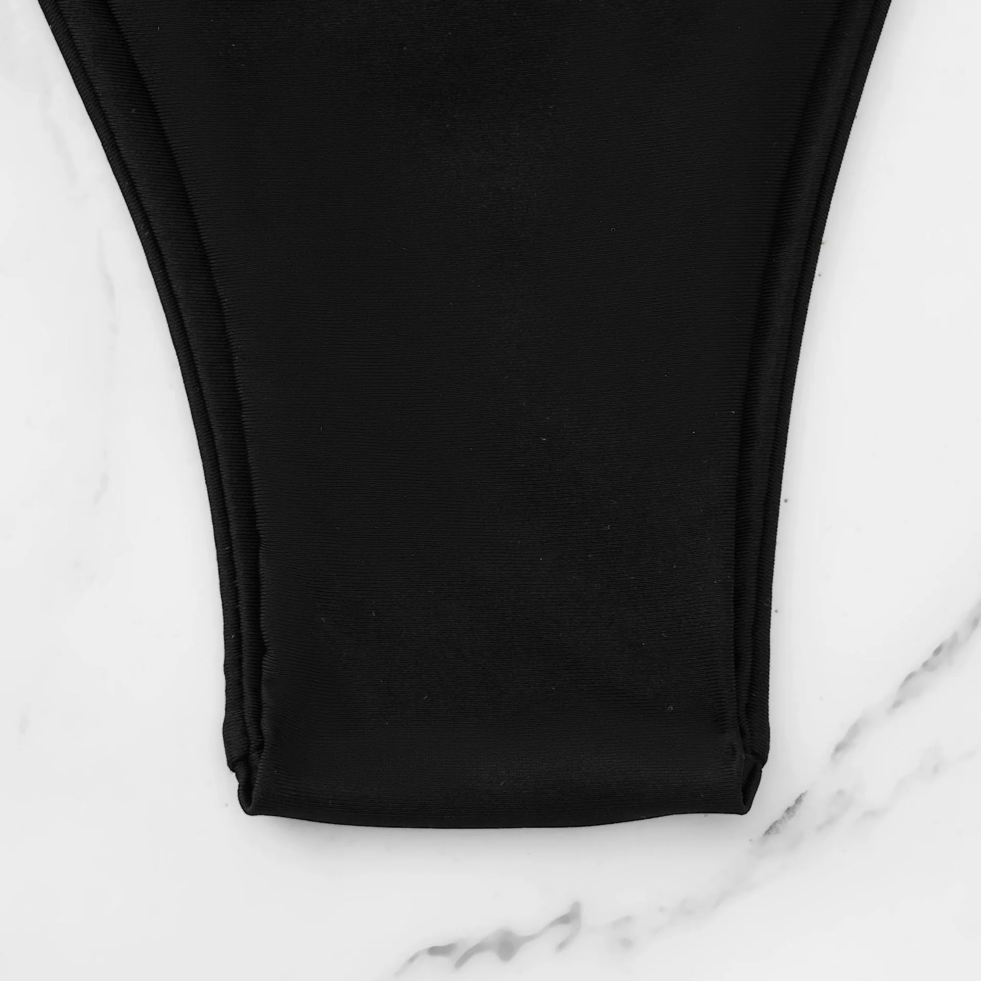 White split swimsuit set with high elasticity backless design for women