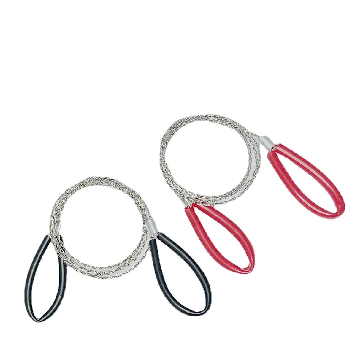 German stainless steel survival wire saw in hand leather case with 70cm length