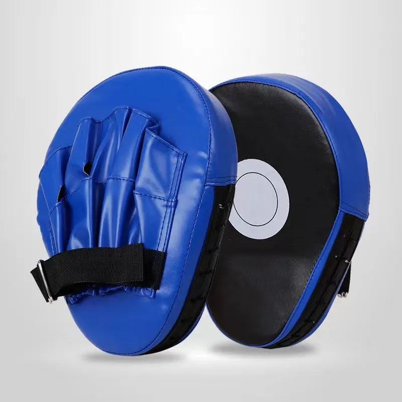 PU punch mitts boxing target for Sanda and Muay Thai training in various colour options.