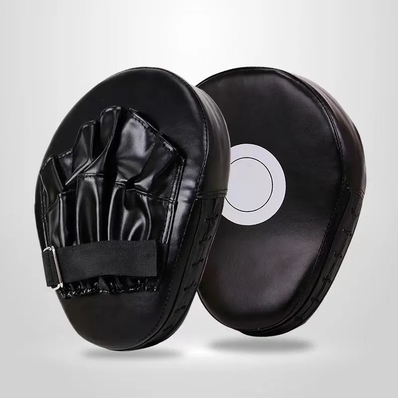 PU punch mitts boxing target for Sanda and Muay Thai training in various colour options.