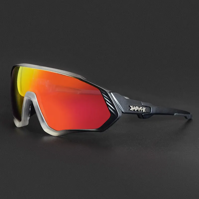 TR90 full rim polarized cycling glasses for outdoor sports running riding