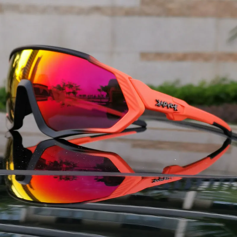 TR90 full rim polarized cycling glasses for outdoor sports running riding