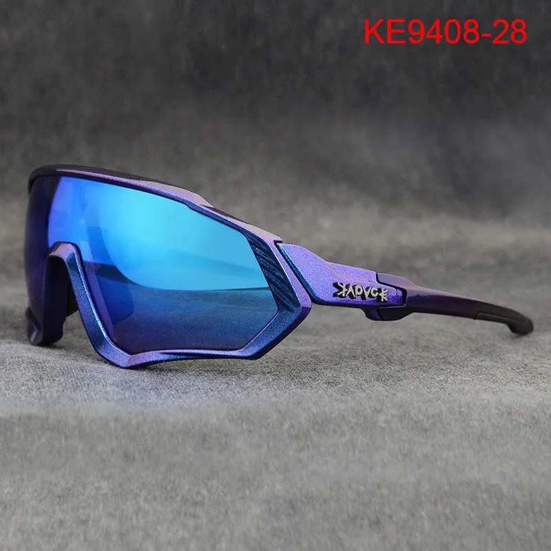 TR90 full rim polarized cycling glasses for outdoor sports running riding