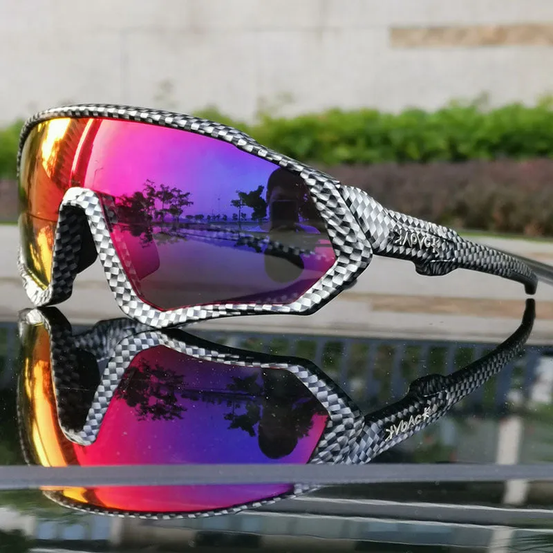 TR90 full rim polarized cycling glasses for outdoor sports running riding
