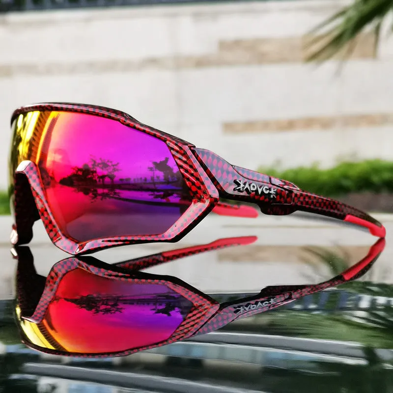 TR90 full rim polarized cycling glasses for outdoor sports running riding