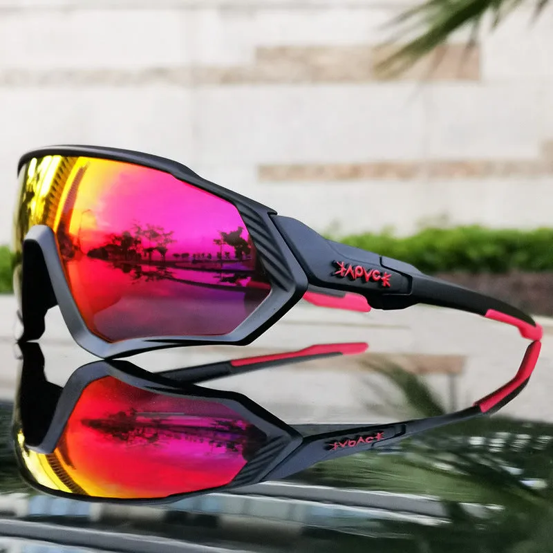 TR90 full rim polarized cycling glasses for outdoor sports running riding