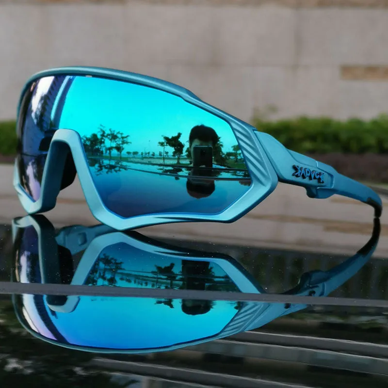 TR90 full rim polarized cycling glasses for outdoor sports running riding