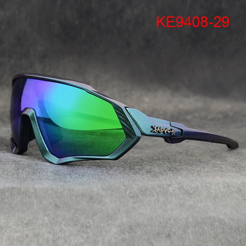 TR90 full rim polarized cycling glasses for outdoor sports running riding