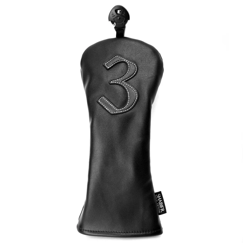 Golf club protective cover for wooden pole head No.1 wood model on a club