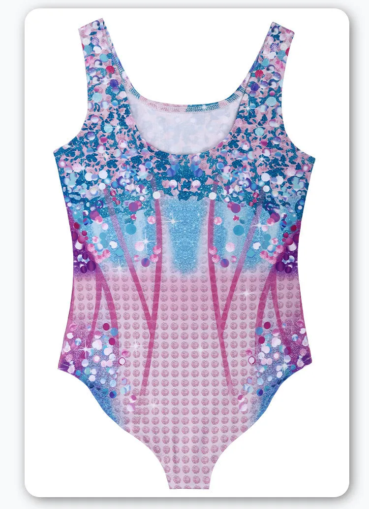 Women's bikini swimsuit costume in mildew swimsuit colour with flying sleeves for role playing