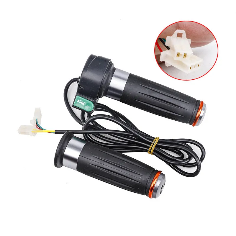 Three-wheel electric vehicle acceleration modification handle with three-speed rotation and integrated horn speaker