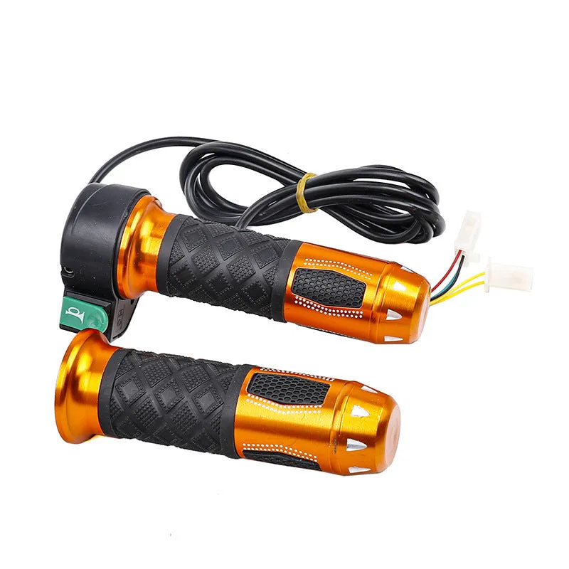 Three-wheel electric vehicle acceleration modification handle with three-speed rotation and integrated horn speaker