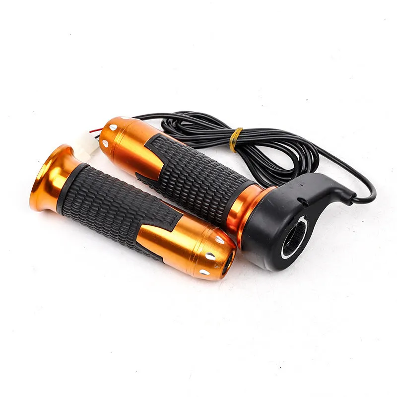 Three-wheel electric vehicle acceleration modification handle with three-speed rotation and integrated horn speaker
