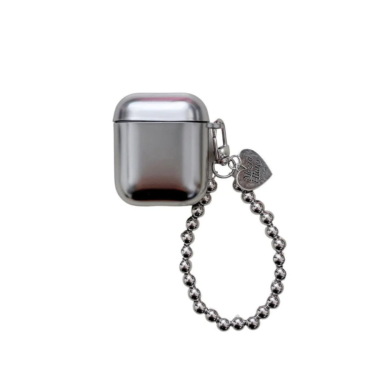 Matte plating TPU protective case for AirPods with universal fit and integrated carrying bracelet