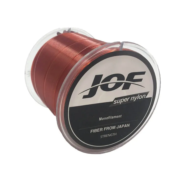 JOF 500M 8-strand braided PE fishing line floating line in multiple colours on spool