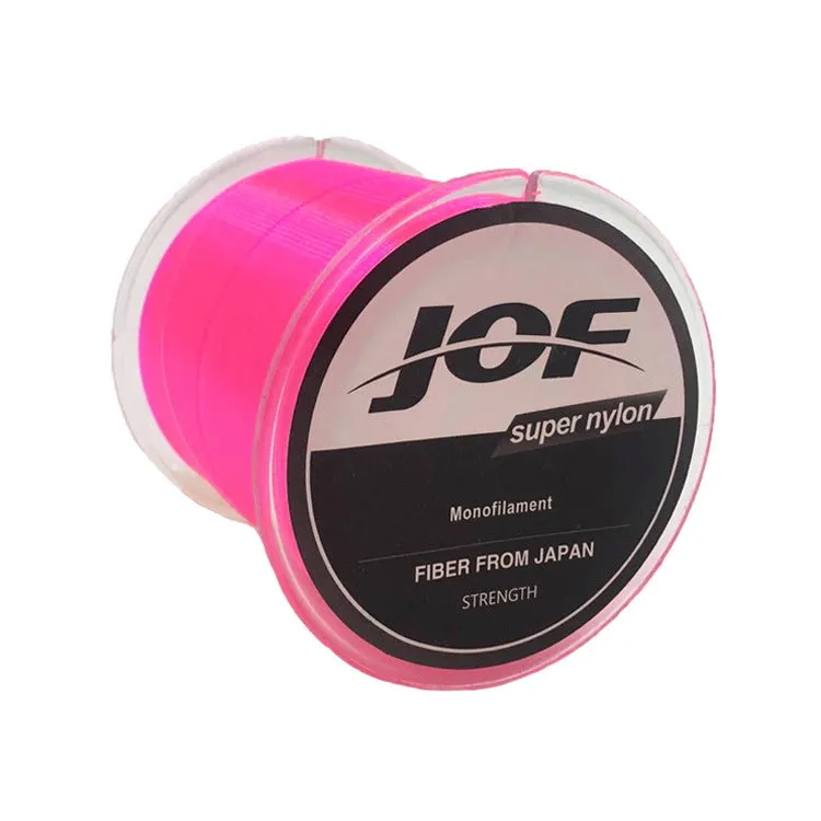 JOF 500M 8-strand braided PE fishing line floating line in multiple colours on spool
