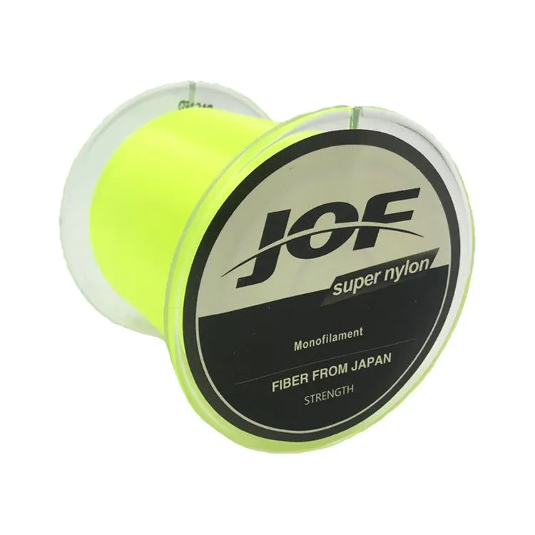 JOF 500M 8-strand braided PE fishing line floating line in multiple colours on spool