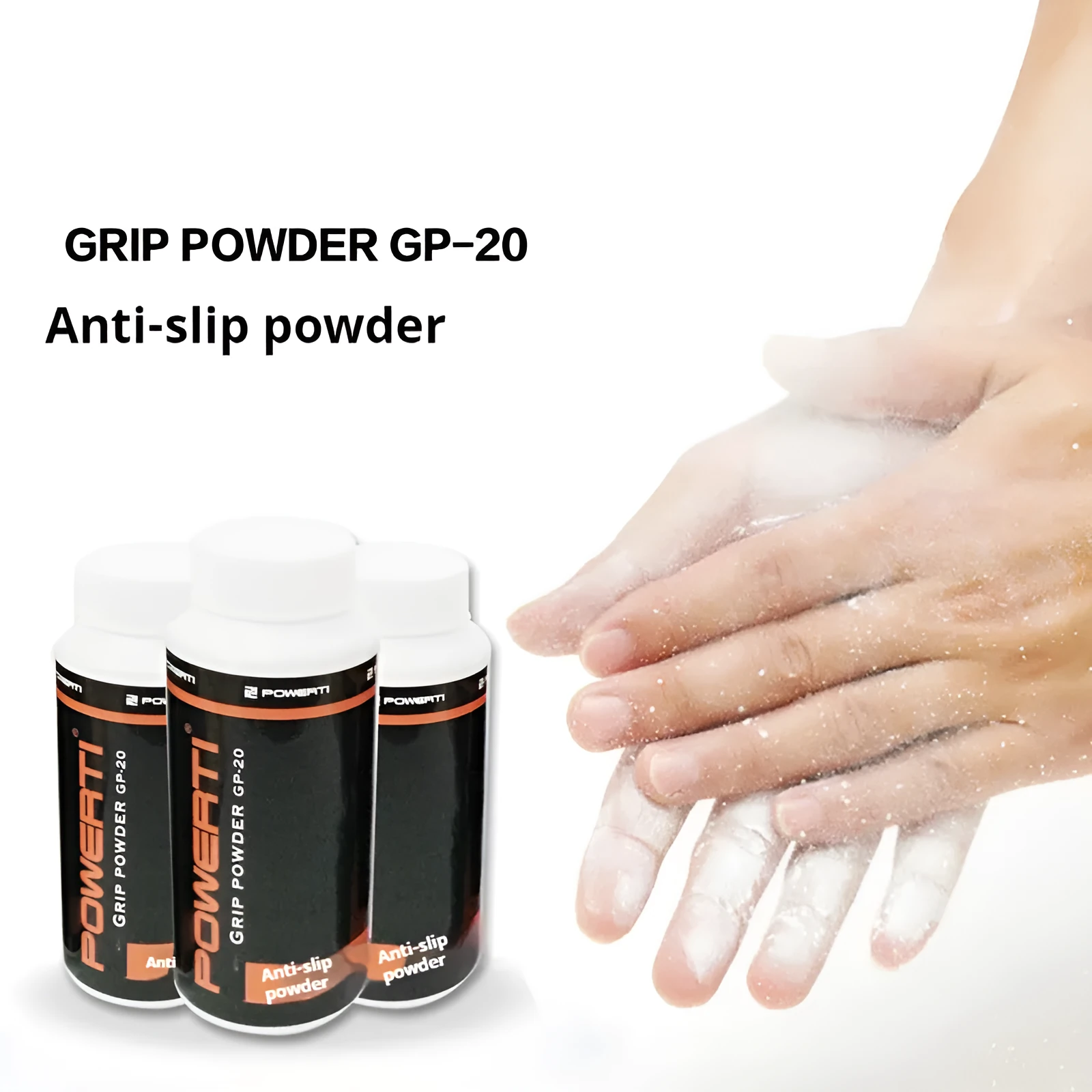 White magnesium carbonate sports anti-slip powder for badminton tennis weightlifting grip