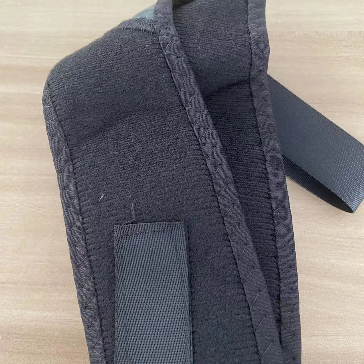 Nylon back posture correction band for anti-hunchback support during sitting