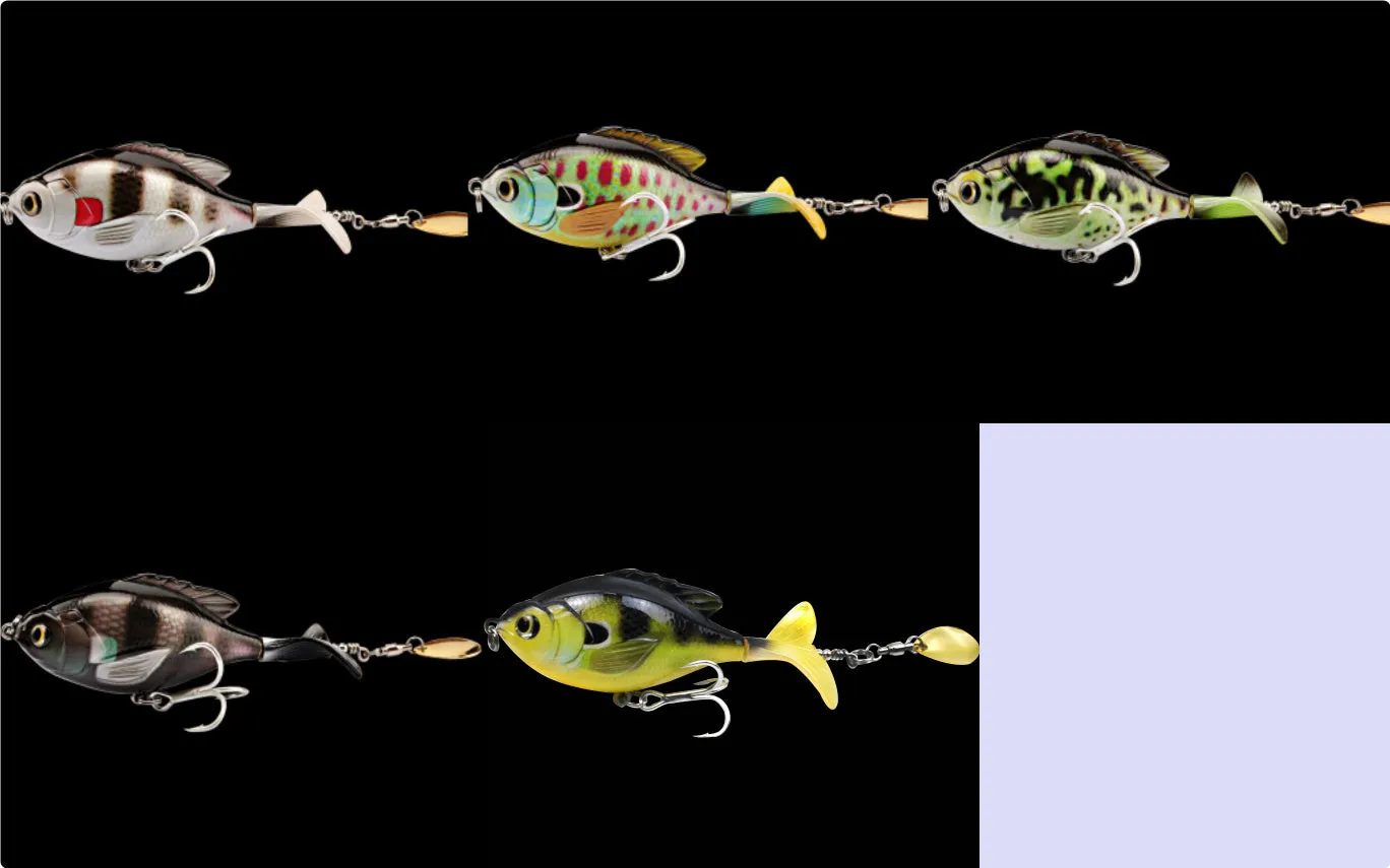 Tractor lure fishing lure 9.5cm bionic hard bait ABS plastic three treble hooks multicolour