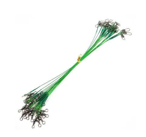 43-piece portable fishing gear set with plastic bait lures in green, blue black, and silver colours including 20cm baits