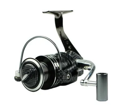 Full metal fishing spinning reel with aluminium alloy wire cup and metal rocker arm, 13+1 bearings
