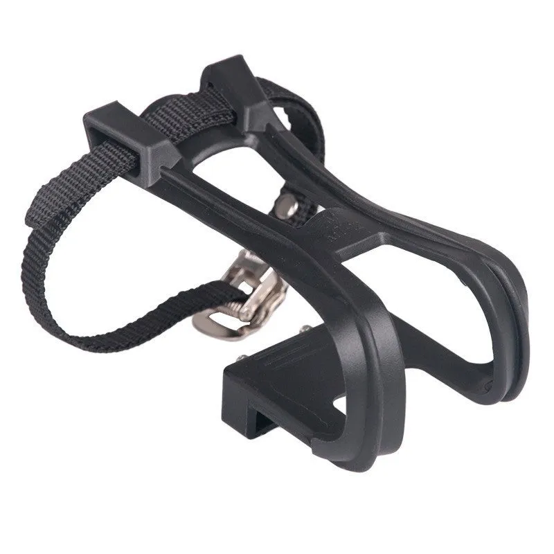 Fitness spinning pedal foot holder rope set with plastic covers, lashings, and metal bolts