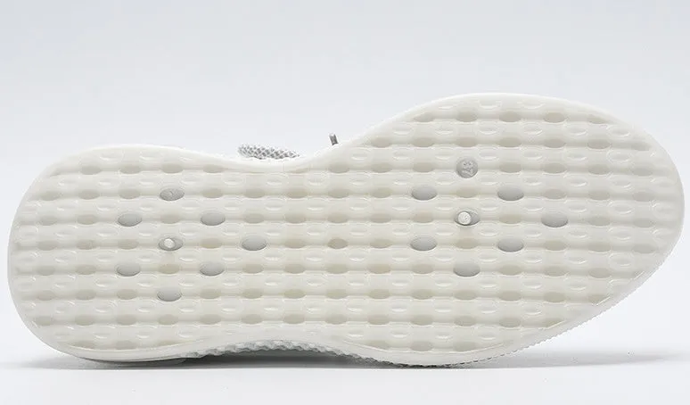 Casual travel shoes for women with soft sole denim upper in pink, black, white, grey colours