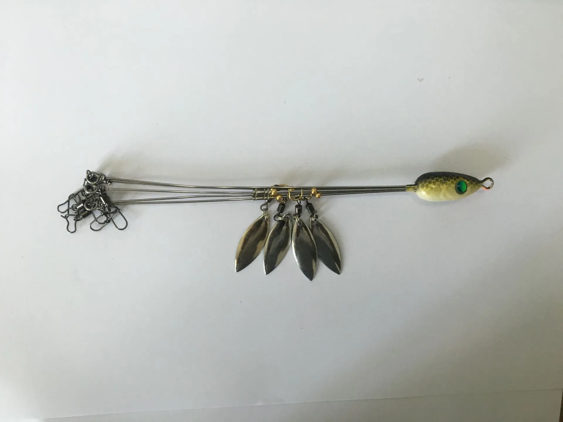 EVA fishing bait group set showing multiple artificial lures in different colours and shapes