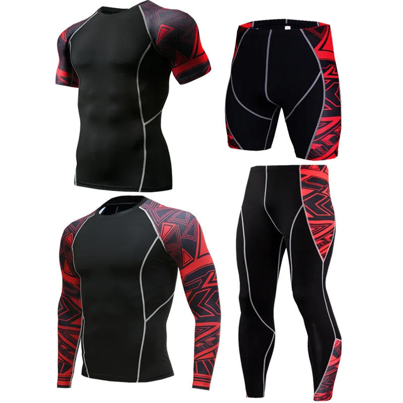 Sportswear quick-dry milk silk running suit in blue, polyester fabric for training