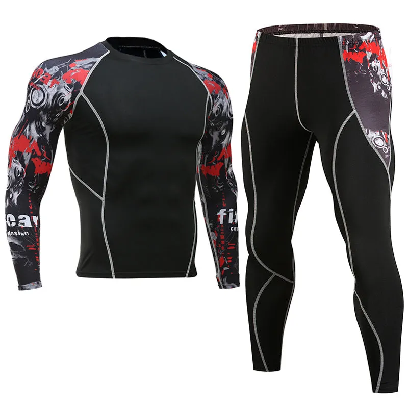 Sportswear quick-dry milk silk running suit in blue, polyester fabric for training