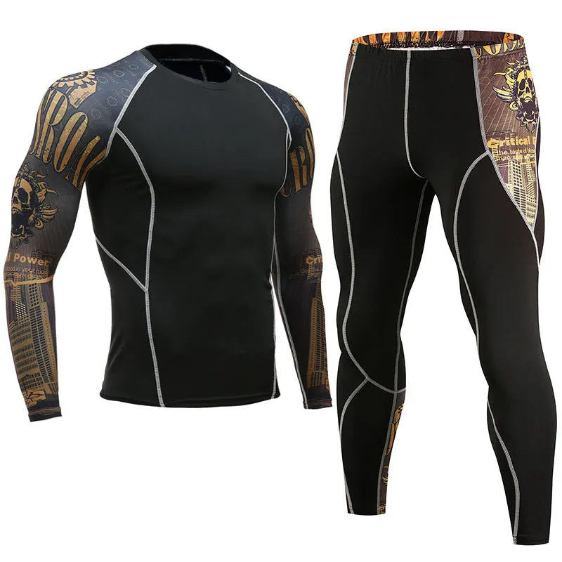 Sportswear quick-dry milk silk running suit in blue, polyester fabric for training