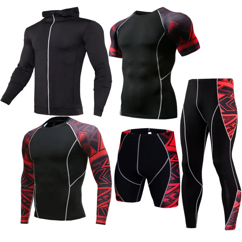 Sportswear quick-dry milk silk running suit in blue, polyester fabric for training