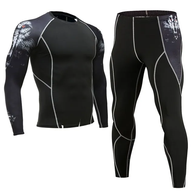 Sportswear quick-dry milk silk running suit in blue, polyester fabric for training