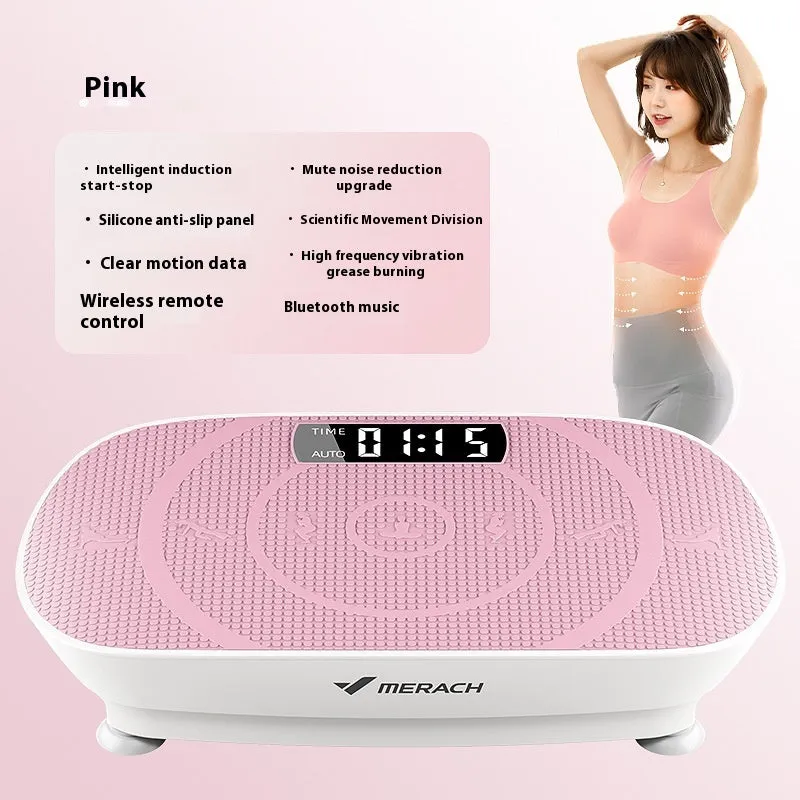 Grey portable smart power plate fat slinger with US plug showing 58cm length