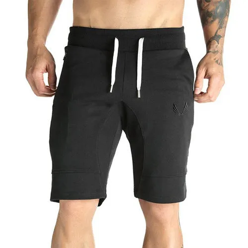 Men's breathable camouflage spandex shorts for outdoor training, middle rise, short leg length