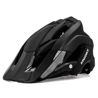 Bicycle helmet with EPS foam construction in black colour for cycling safety