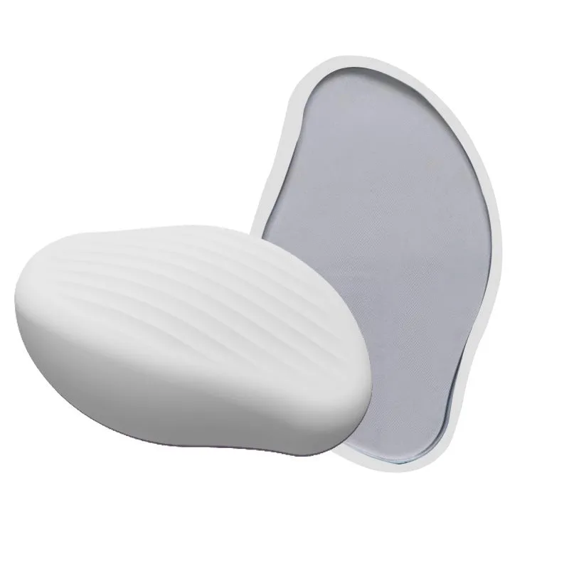 Manual glass hair removal device with nano crystal surface in matte finish for whole body shaving