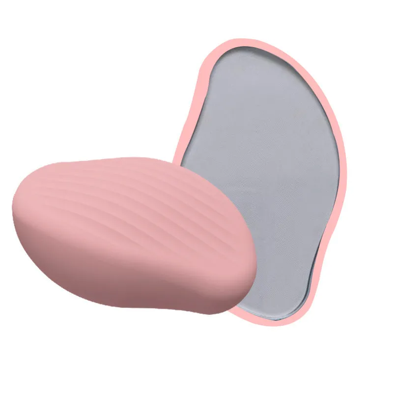 Manual glass hair removal device with nano crystal surface in matte finish for whole body shaving