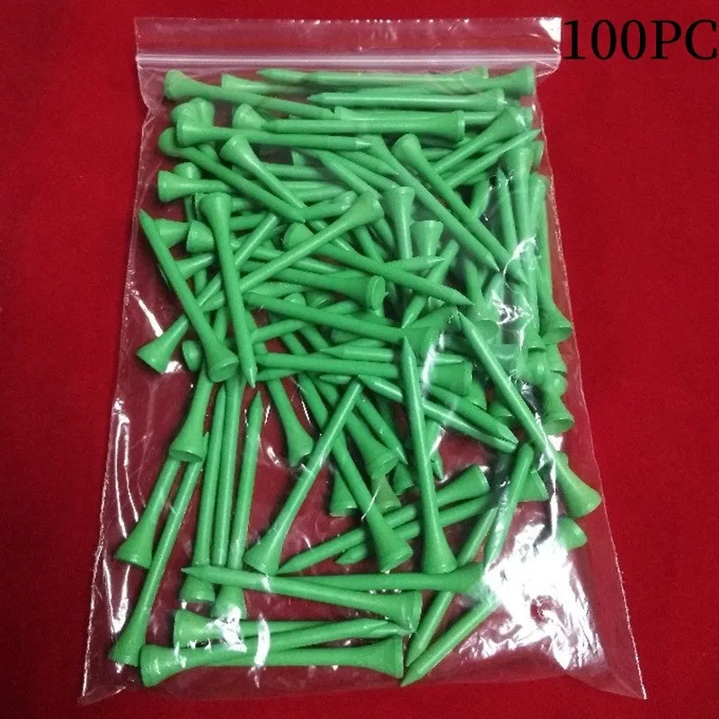 Golf ball tray nail seat with 100 multicolour pins in a 7-slot format