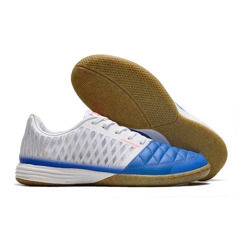 Mesh MD shock absorption training shoes flat bottom rubber sole front lace-up low top sneakers black and white red